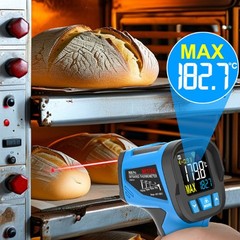MESTEK Digital Infrared Thermometer -40°C~1650°C/-40°F~3002°F Temparature Meter
