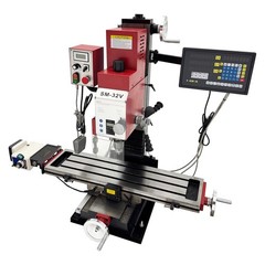 Precision Milling and Drilling Machine 1500W 3-Axis 50-2250RPM for Metalworking