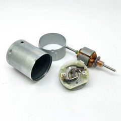 2Pcs RS-365PH 365SH DC 6V-24V 12V 4000RPM Dual Shaft Round Electric Motor HOT
