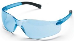 MCR Safety Bearkat Safety Glasses Work Eyewear with Light Blue Lenses