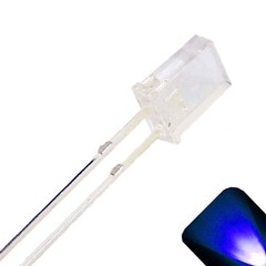100 x 2x5x7mm Rectangle LEDs Wide Angle Blue LED Square x 2 5 7 – 7x5x2 mm 5x2x7