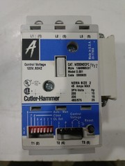 Cutler Hammer W200M2CFC NEMA Non-Reversing Motor Starter, Size 2