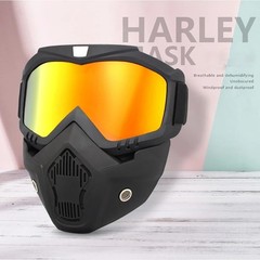 Safety Work Full Face Mask Shield & Goggles, Construction Eye Protection Eyewear