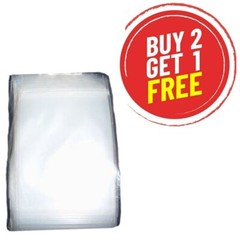 100 2″x3″ small zip reclosable bags 2mil BUY 2 GET 1 FREE