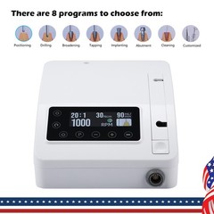 Mini Dental Implant Motor Surgical System Brushless Motor 20:1 LED Contra Angle