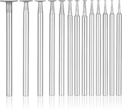 High-Speed Steel Diamond Burs Set – 13 Bowl Shape Bits for Jewelry & Stone Work