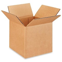 ULINE 7x7x6 Corrugated Cardboard Shipping Packing Boxes (bundle of 25)