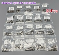 Dental Orthodontic Brackets Braces Standard MBT 022 Slot Hooks 345 Metal Bulk