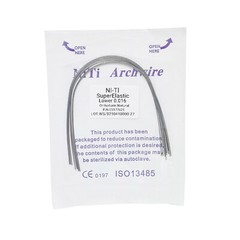 0.99$ Dental Orthodontic Super Elastic Niti Round Natural Form Arch Wire