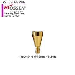 US 5Pcs Dental Healing Abutments Cover Screw Regular/Mini fit Osstem Hiossen