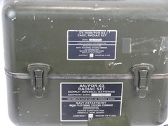 1969 Vietnam War US Navy AN/PDR-63 Radiac Set (NUCOR Corp) VINTAGE