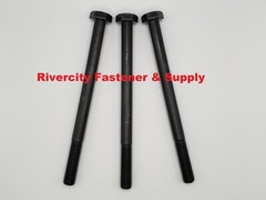 (4) M10-1.25x140mm Bolt / Hex Head Cap Screw 10mm x 140mm Fine M10x1.25×140