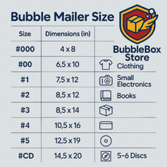 ANY SIZE POLY WHITE BUBBLE MAILERS MAILING SHIPPING PADDED BAGS ENVELOPES