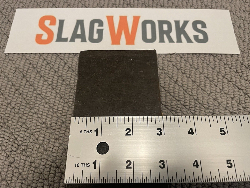 1/2x3x3 inch steel plate 3”x3” A36 Hot Roll Flat .5″ Thick (2 pcs.)