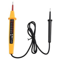 Voltage Tester 50 – 500Hz 6-12 – 24 – 50VDC Dimensions Display Elements