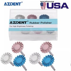 AZDENT Dental Composite Polishing Polisher Diamond System RA Disc 14mm Wheel US