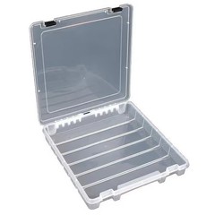 Flambeau T9100 Compartment Box With 1 Compartments, Plastic, 2 In H X 15 In W