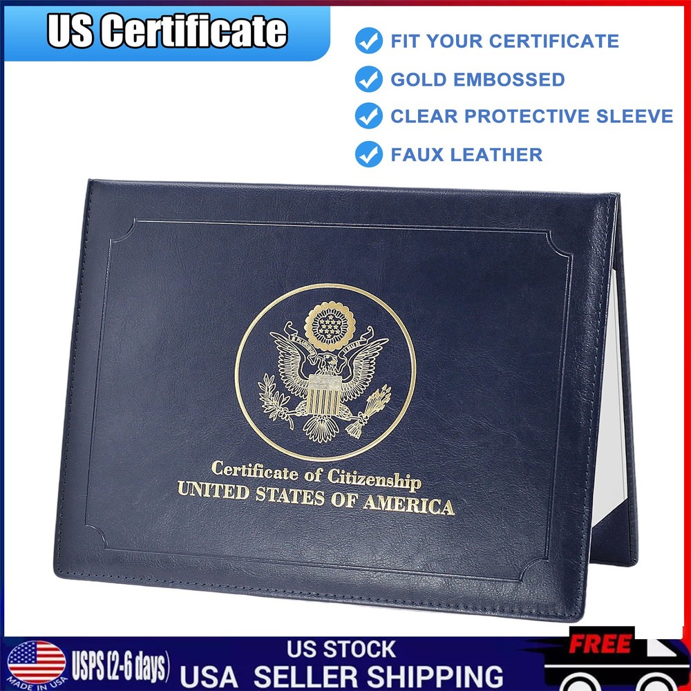 US Citizenship Certificate Holder – US Citizenship Gifts – PU Naturalization US