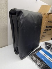 21 Cu.Ft Car Roof Bag Waterproof Roof Top Luggage Bag w/ Anti-Slip Mat NEW