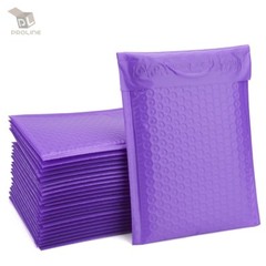 500 #0 Purple Poly Bubble Padded Envelopes Self-Sealing Mailers 6X10 (Inner 6×9)