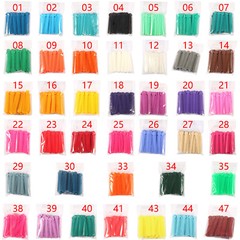 1040 pcs Dental Orthodontic Ligature Ties Elastic Bands for Brackets 43 Colors A