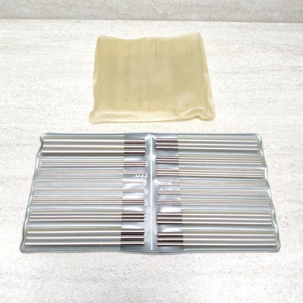 48 Piece Thread Measuring Wire Set .018″-.185″, Made in Japan