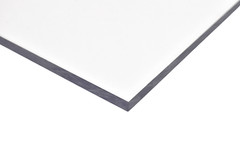 BuyPlastic Clear Polycarbonate Plastic Sheet 1/16″ x 12″ x 24″ , Lexan panel