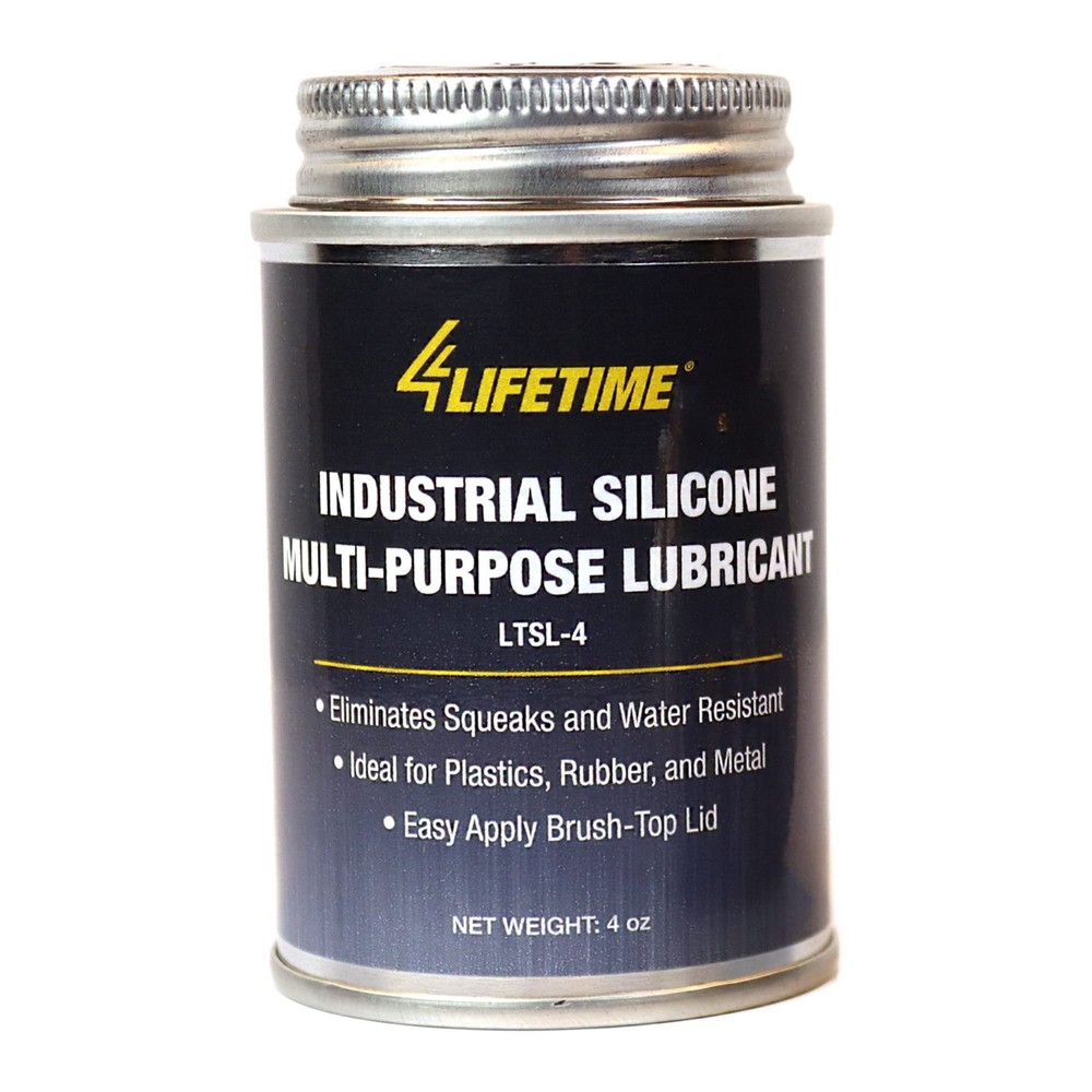 4oz Brush Top Can Silicone Grease for Automotive Use, Lubricant for Seals, O-…