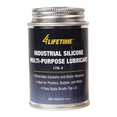4oz Brush Top Can Silicone Grease for Automotive Use, Lubricant for Seals, O-…
