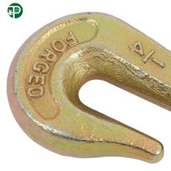 G80 Transport Binder Chain 1/4″ × 14 Ft | Tow Chain with Clevis Grab Hooks