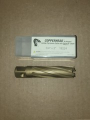 Hougen 18224 3/4″ x 2″ Depth of Cut Copperhead Carbide Tip Annular Cutter