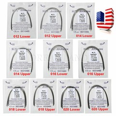 Dental Ortho Supper Elastic Niti Round Arch Wire 0.12/0.14/0.16/ 0.18/0.20 SALE