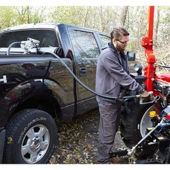 Better Built Steel Diesel Fuel Transfer Tank WIth GPI 12V Fuel Transfer Pump,