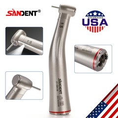 SANDENT 1:5 Increasing Fiber Optic LED Electric Contra Angle Handpiece UPS
