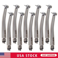 1-10 Packs SANDENT Dental High Speed Handpiece Standard Push Button 4 Holes