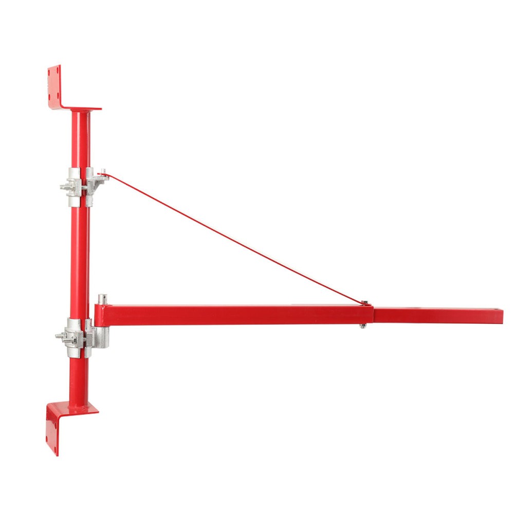 Electric Hoist Support Arm 1320 Lbs Heavy Duty Carbon Steel 180° Adjustable