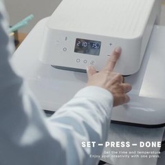 HTVRONT 15″x15″ Auto Heat Press Machine Sublimation Printer Transfer HTV Vinyl