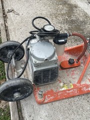 Diamond Products Drill Rig CB748 Core Bore Drill Motor & M-1 Vacuum Stand CB 748