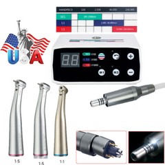Dental Brushless LED Electric Micro Motor 1:5 Increasing Handpiece For NSK Style