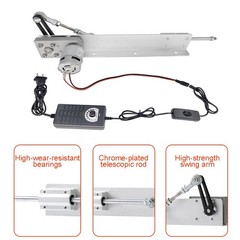 Reciprocating Linear Actuator Motor 24V 150MM 6″ 120RPM Controller DIY US Plug