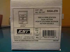 NEW EDWARDS / EST SIGA-278 INTELLIGENT PULL STATION FREE SHIPPING !!!