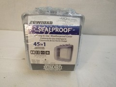 SuperFlex SealProof 2 Gang Box Outdoor WeatherProof Cover Clear Cover
