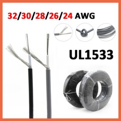 Stranded Tinned Copper PVC Cable Wire Single Core Shielded 32/30/28/26/24 AWG