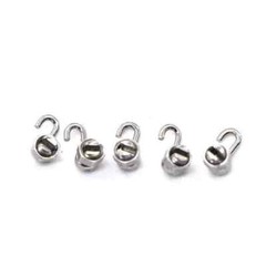20 Pcs Dental Orthodontic Crimpable Hooks Stops Arch Wire Gurin Lock + Driver