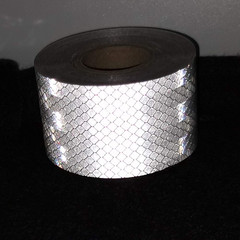 DOT-C2 Reflective Tape,White Silver 2Inch X30 Feet Waterproof Conspicuity Safety