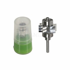 Dental LED Fiber Optic High Speed Handpiece E-generator 4 Hole 3-Spray UDM4 USA