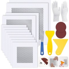 12 PCS 4/6/8 Inch Wall Inch, 12 4/6/8inch Repair Patch Kit