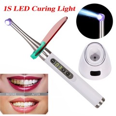 LED Dental Wireless Curing Light 1 Second Cure Lamp 2500mw/cm2