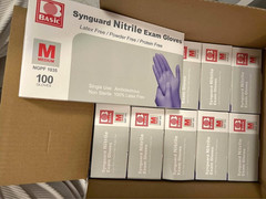 1000PCS Nitrile Disposable Medical Exam Gloves, 5Mil, Protein/Latex/Powder Free