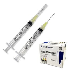 Dental Irrigation Syringes & Tips, 3 cc 27 Gauge – 27G, (Box of 100)